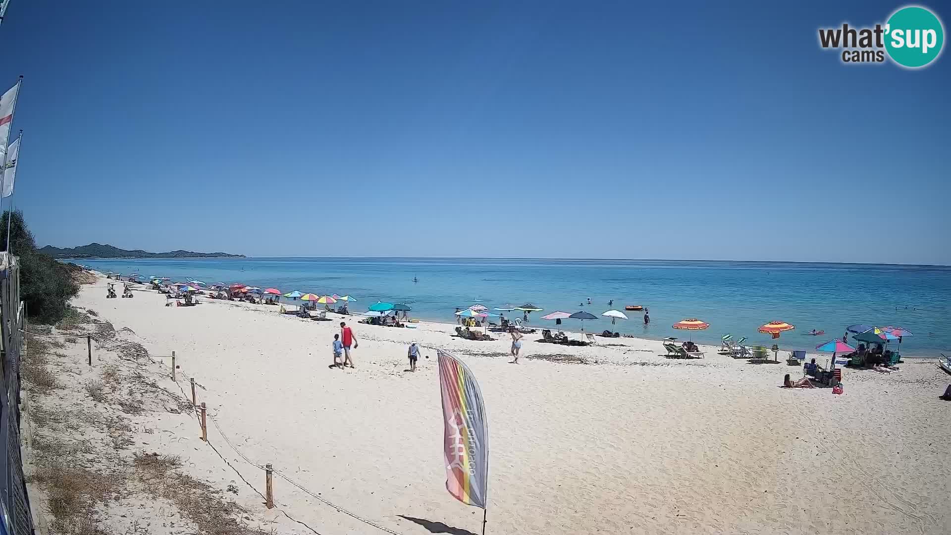 Spletna kamera Piscina Rei – Pogled v živo iz Costa Rei, Muravera