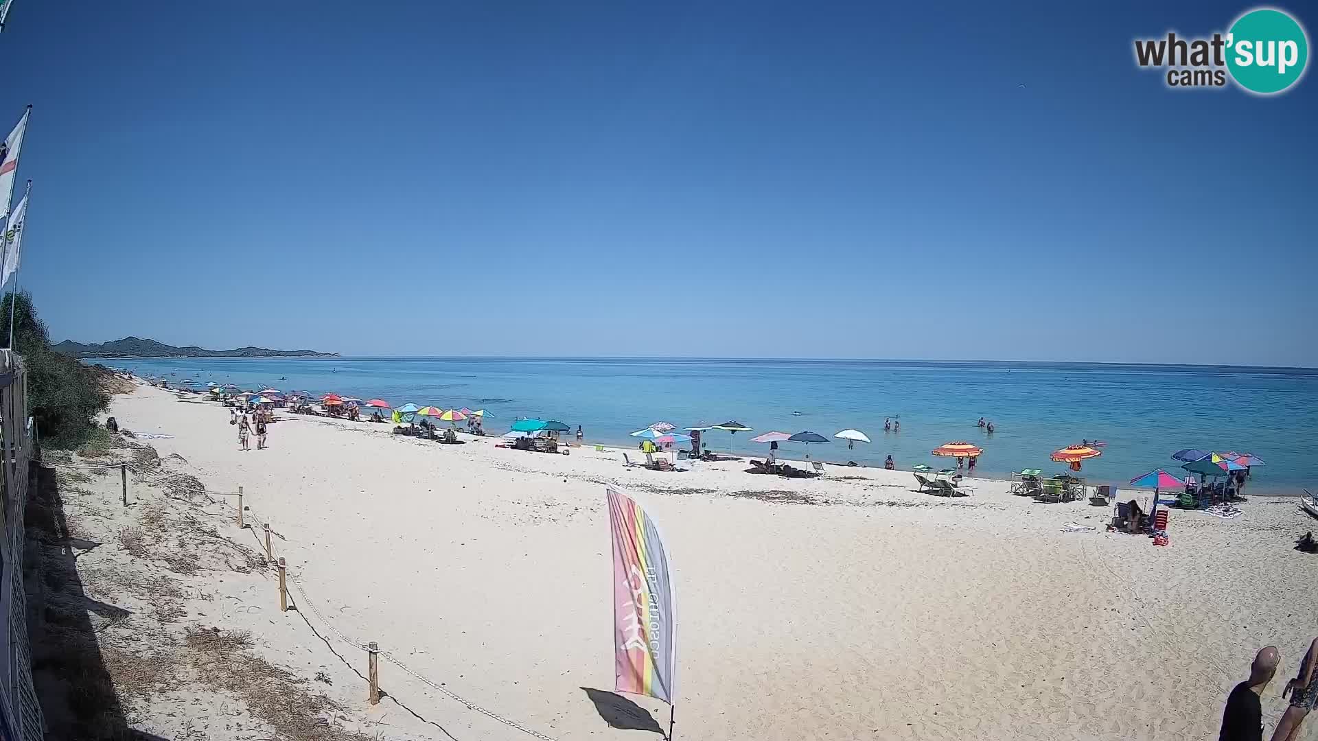 Webcam Piscina Rei – Liveblick auf Costa Rei in Muravera