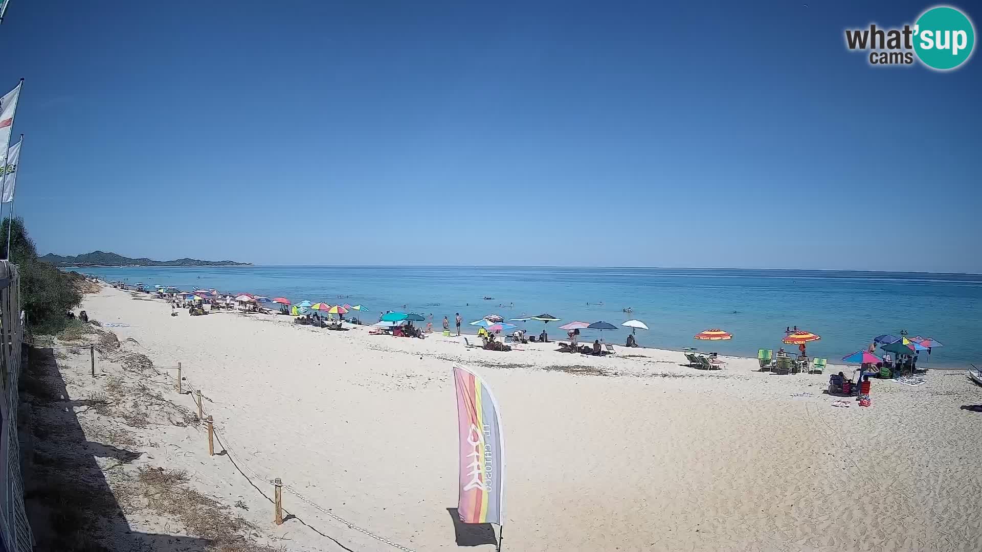 Webcam Piscina Rei – Vista en directo desde Costa Rei, Muravera