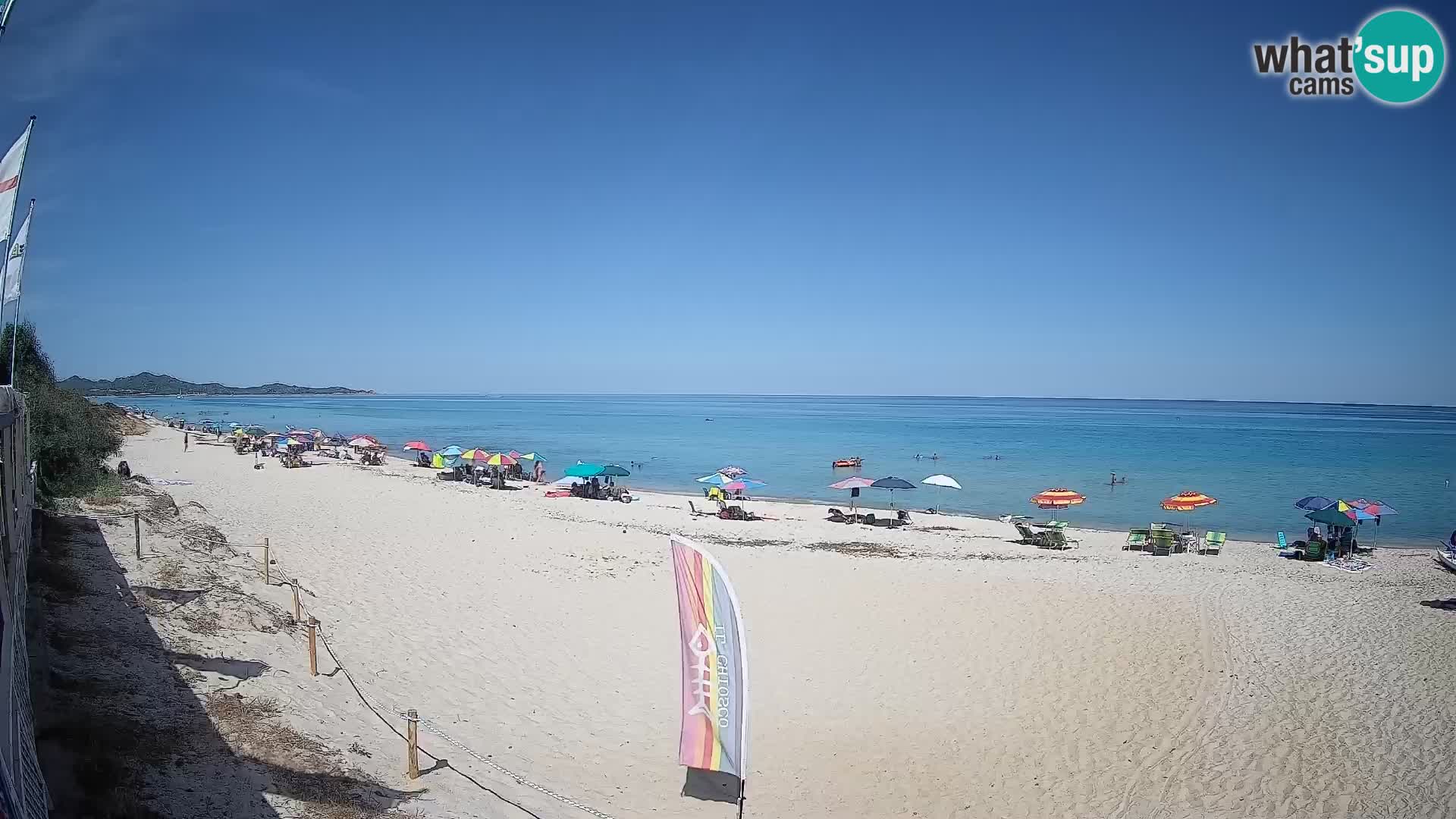 Webcam Piscina Rei – Vue en direct depuis Costa Rei, Muravera
