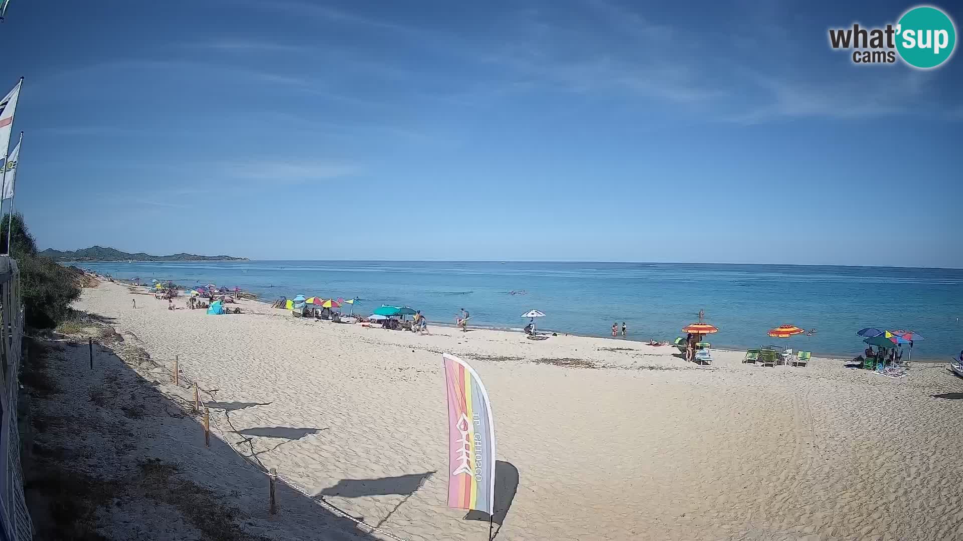 Webcam Piscina Rei – Vista live da Costa Rei, Muravera