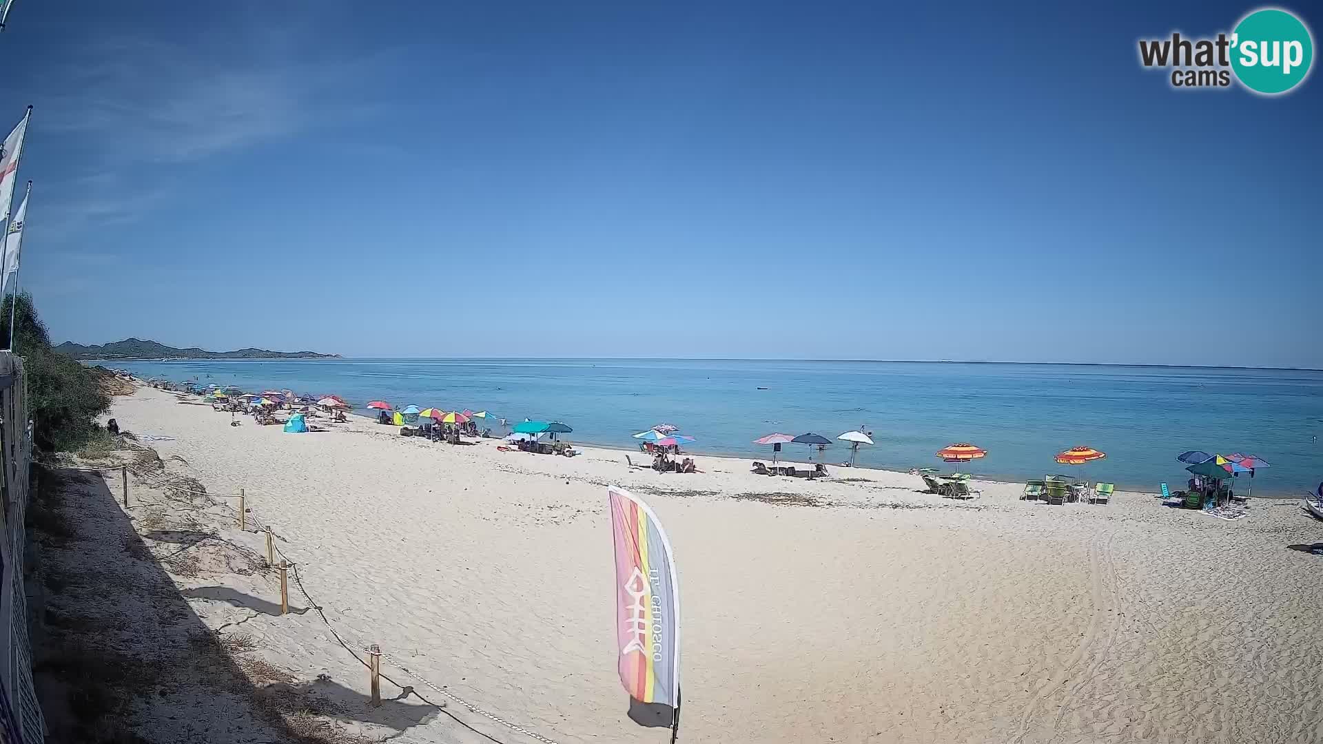 Spletna kamera Piscina Rei – Pogled v živo iz Costa Rei, Muravera