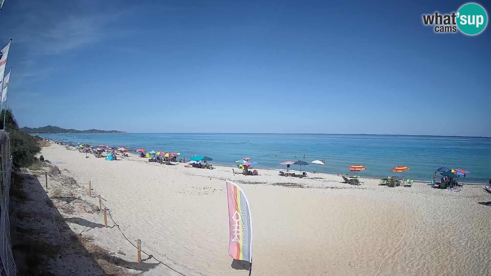 Spletna kamera Piscina Rei – Pogled v živo iz Costa Rei, Muravera
