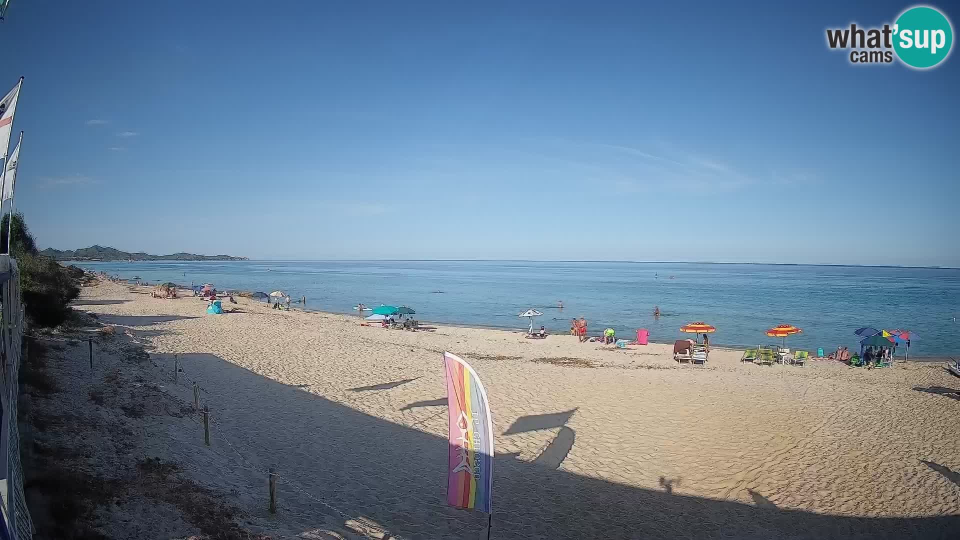 Webcam Piscina Rei – Vue en direct depuis Costa Rei, Muravera