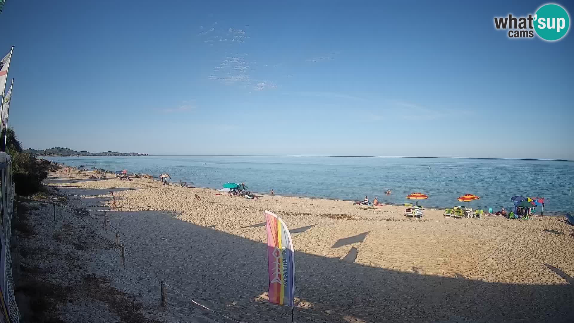 Spletna kamera Piscina Rei – Pogled v živo iz Costa Rei, Muravera