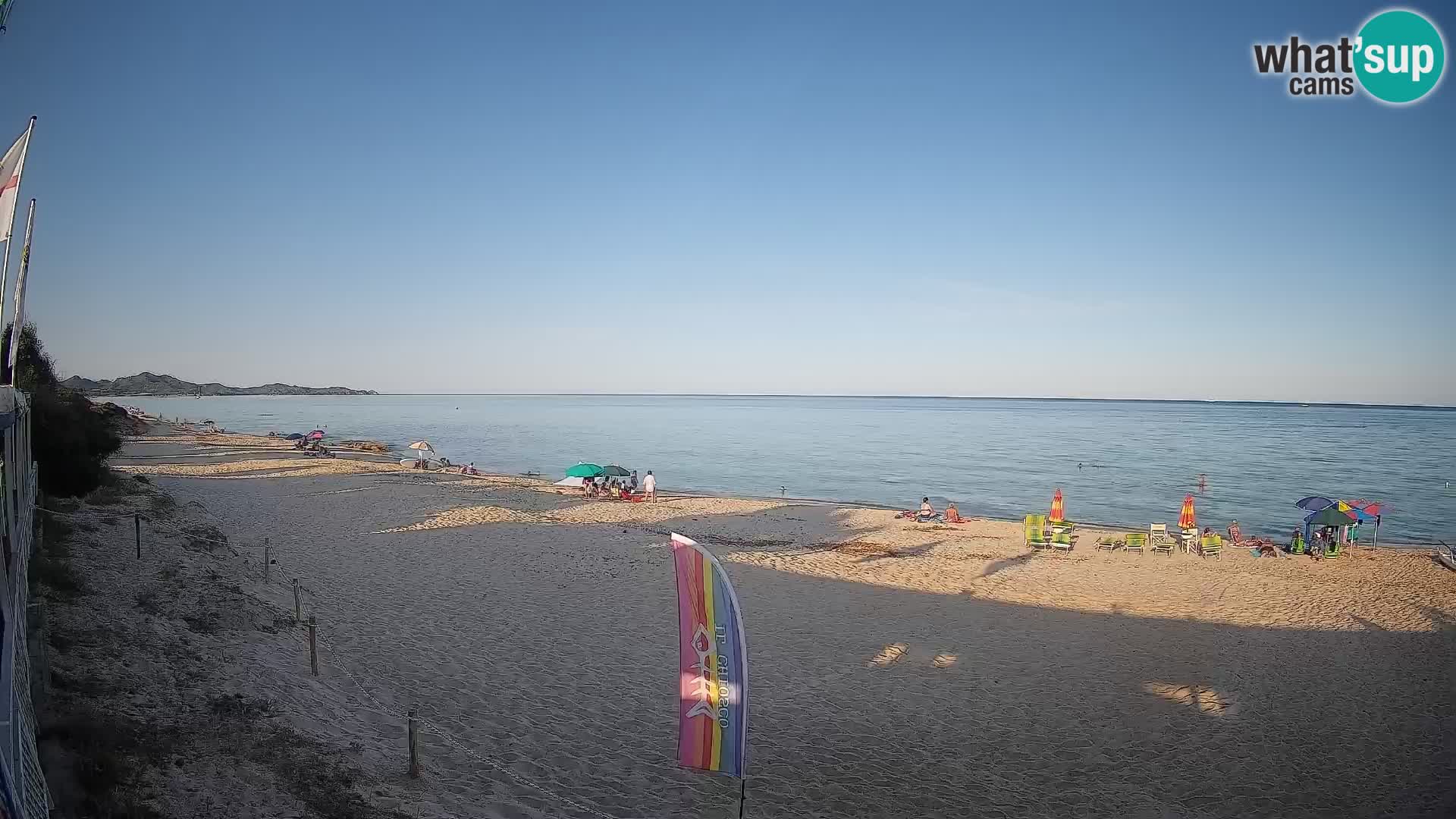 Webcam Piscina Rei – Vue en direct depuis Costa Rei, Muravera