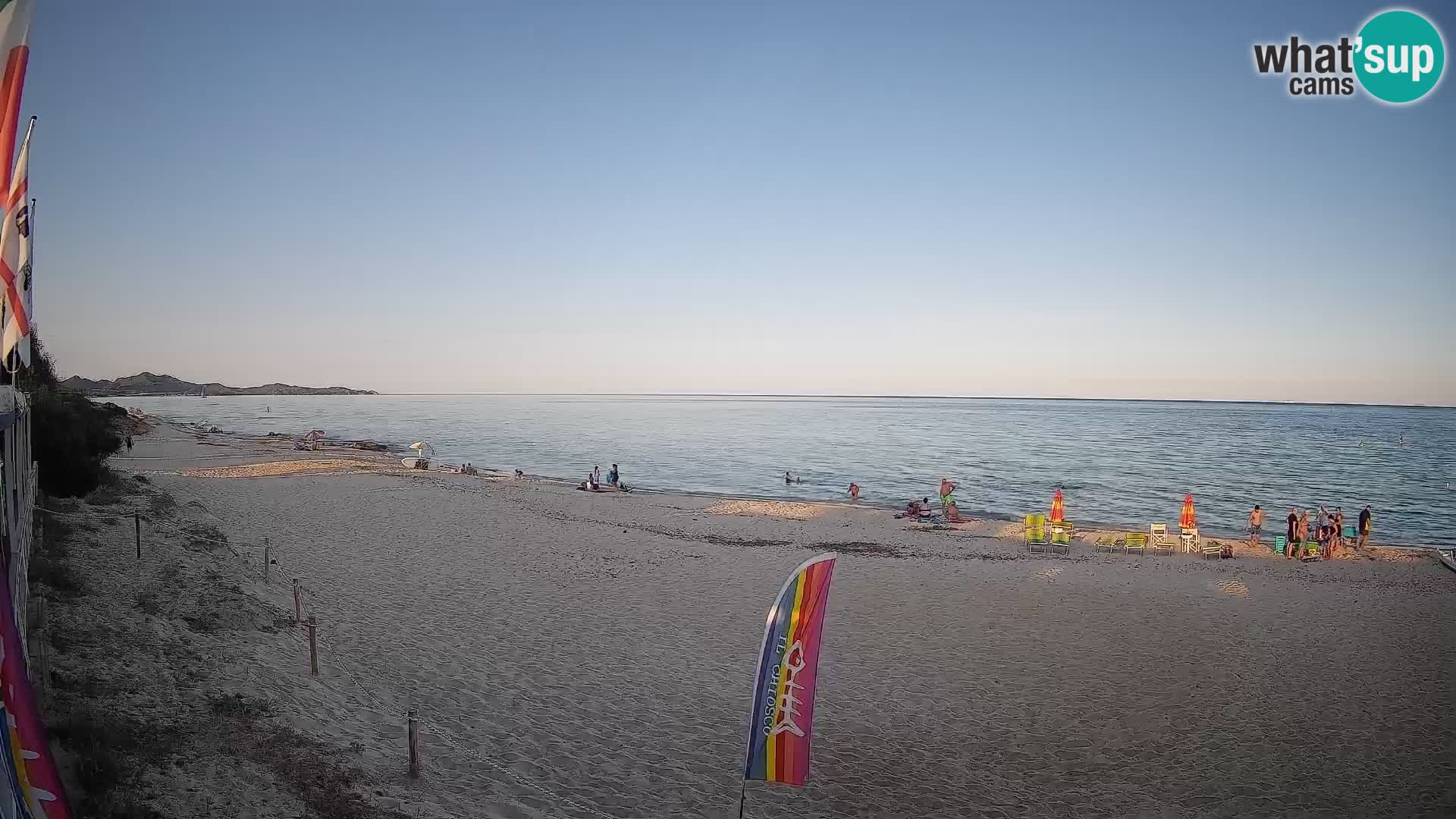 Webcam Piscina Rei – Vista live da Costa Rei, Muravera