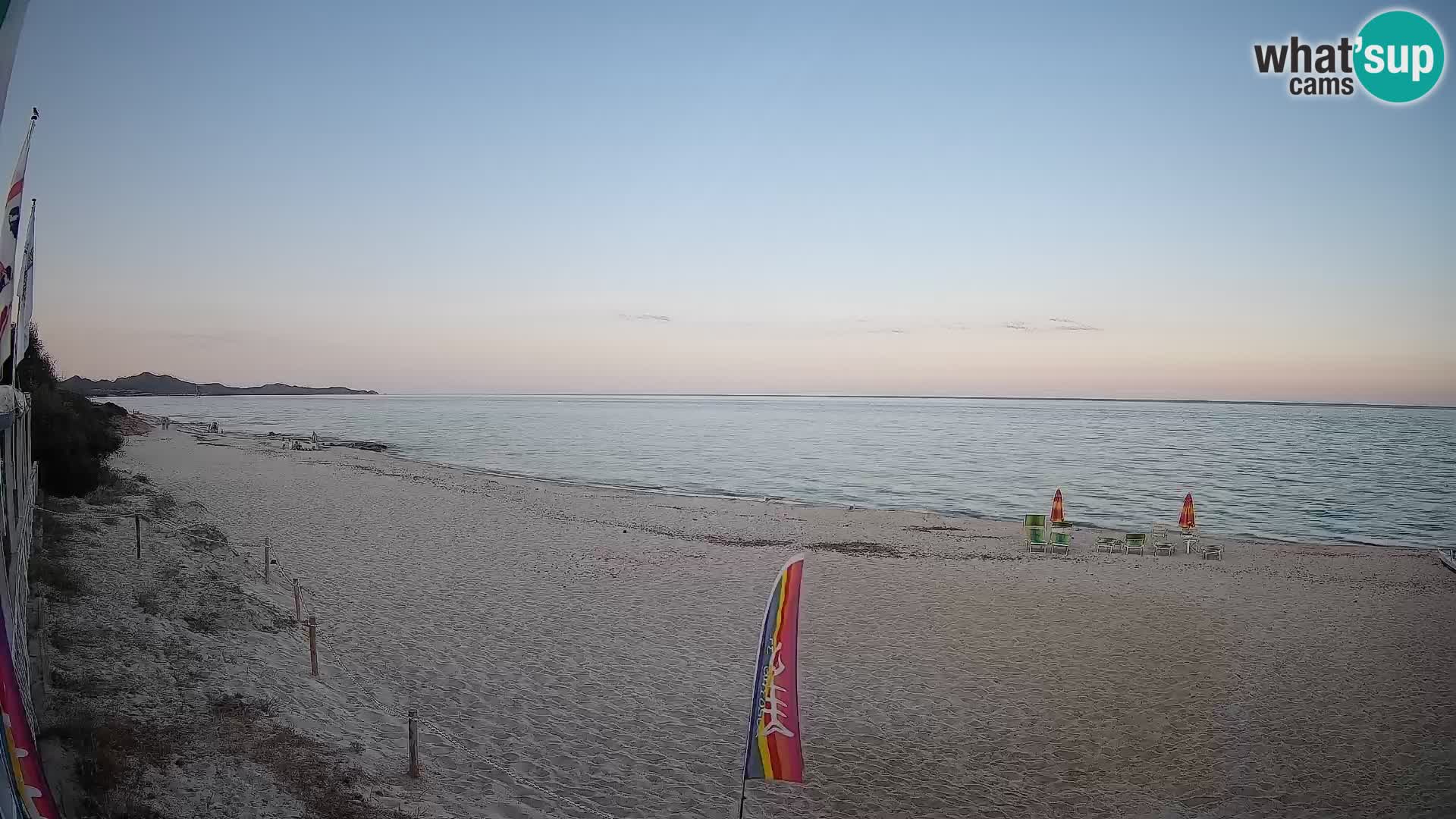 Web kamera Piscina Rei – Pogled uživo iz Costa Rei, Muravera