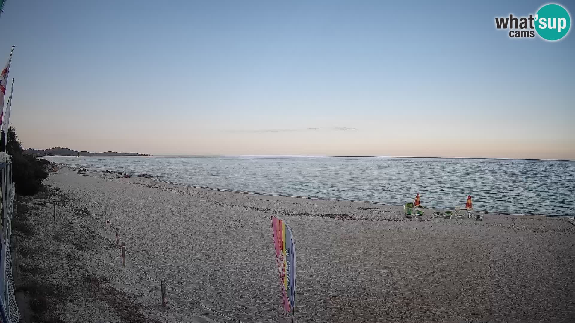 Webcam Piscina Rei – Vista live da Costa Rei, Muravera