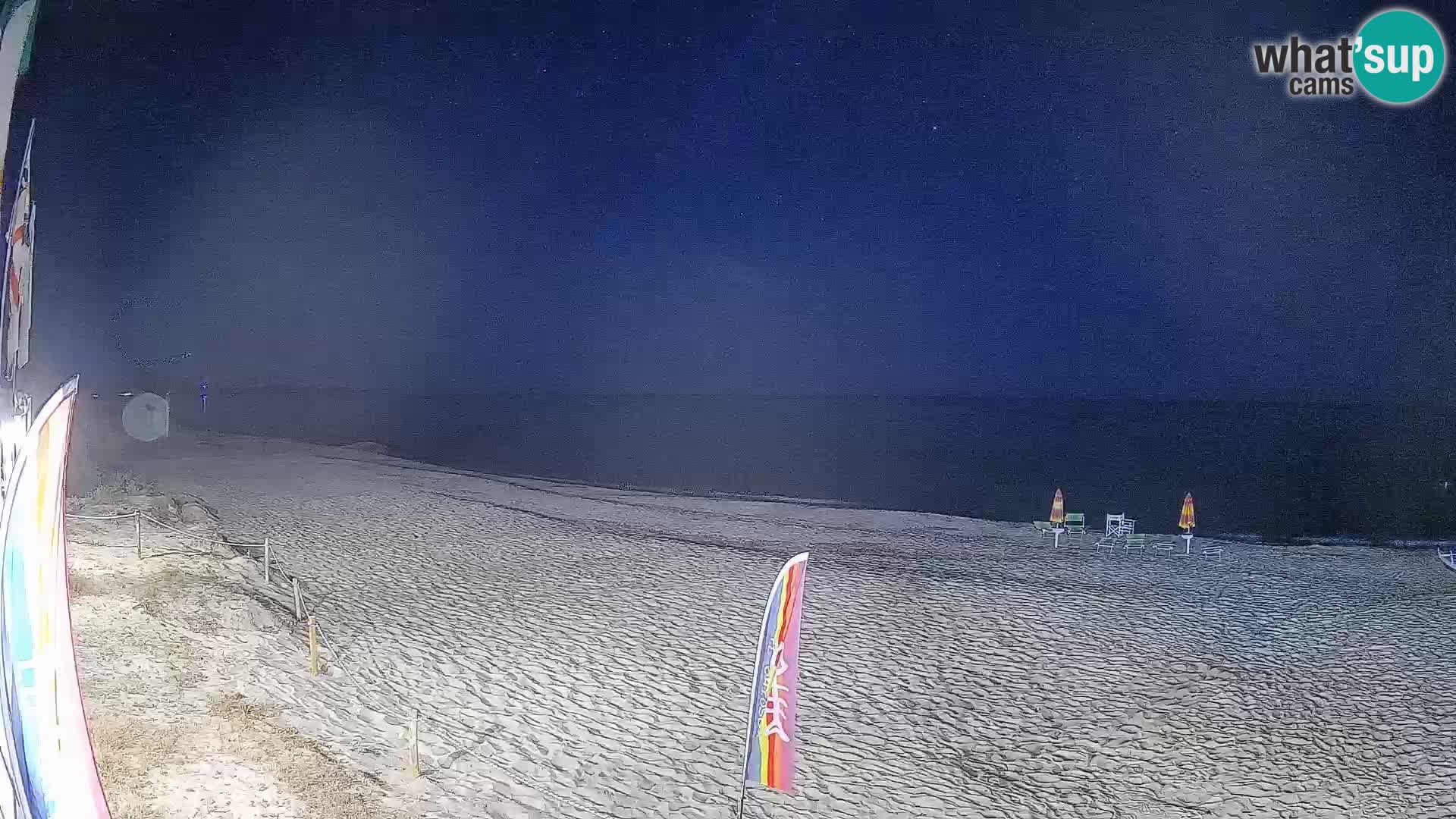 Webcam Piscina Rei – Vista live da Costa Rei, Muravera