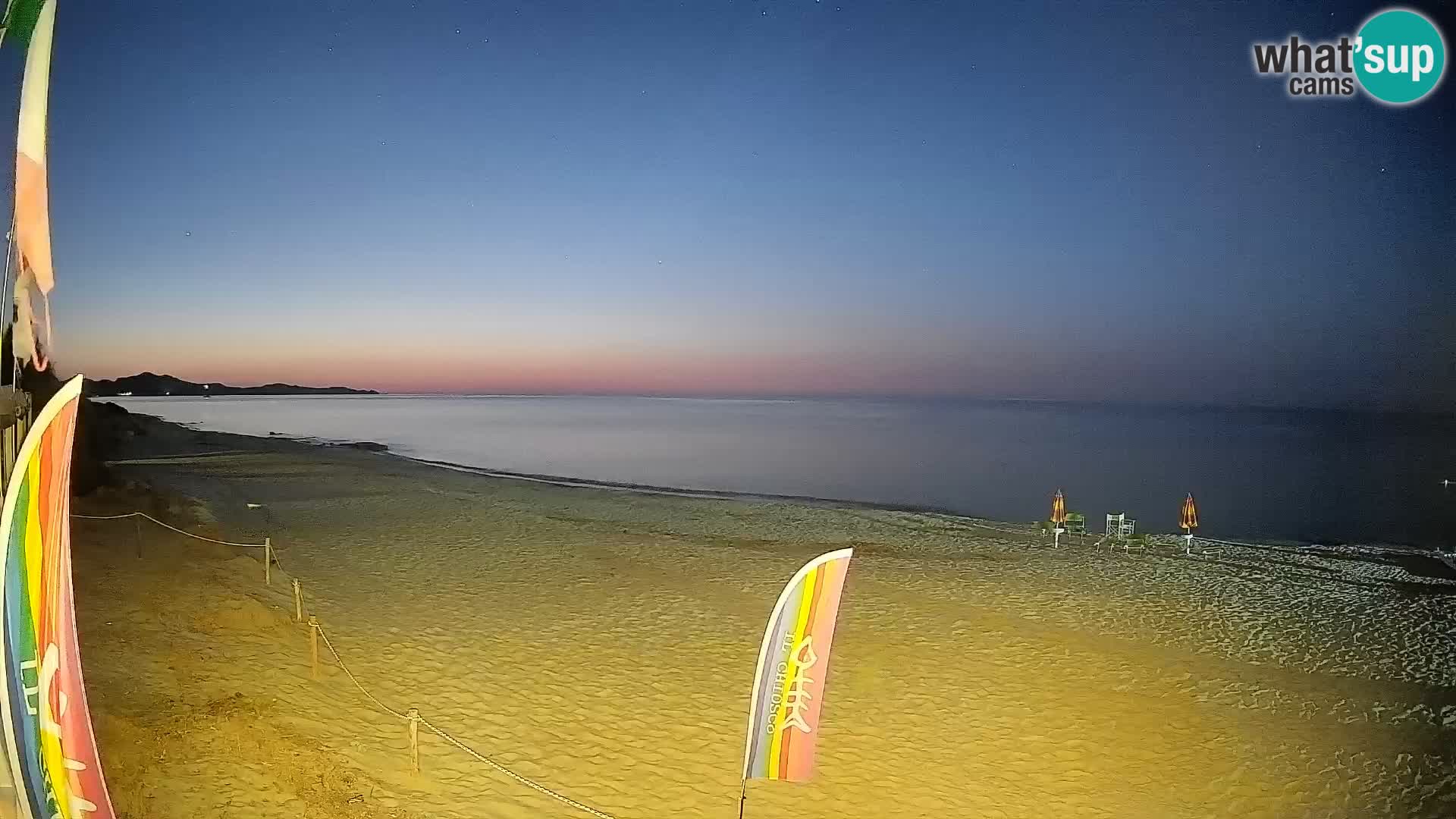 Webcam Piscina Rei – Vue en direct depuis Costa Rei, Muravera