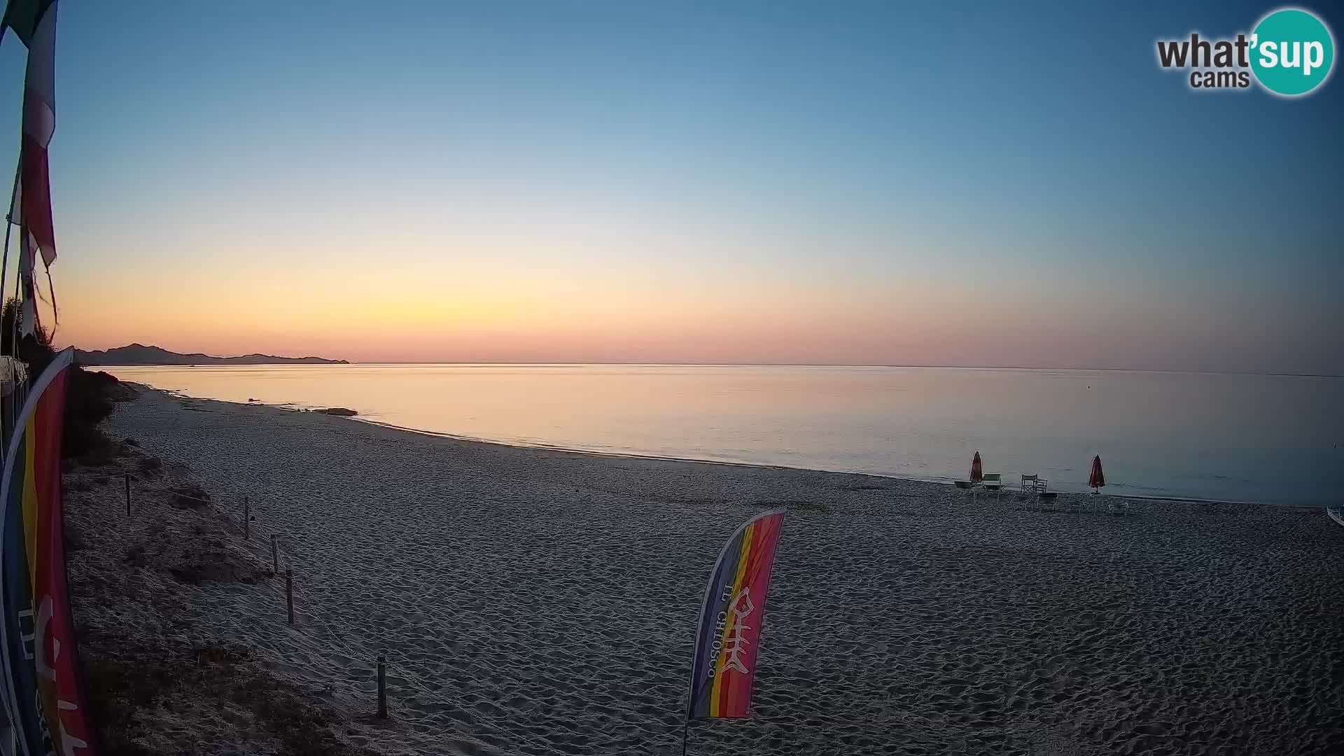 Webcam Piscina Rei – Vue en direct depuis Costa Rei, Muravera