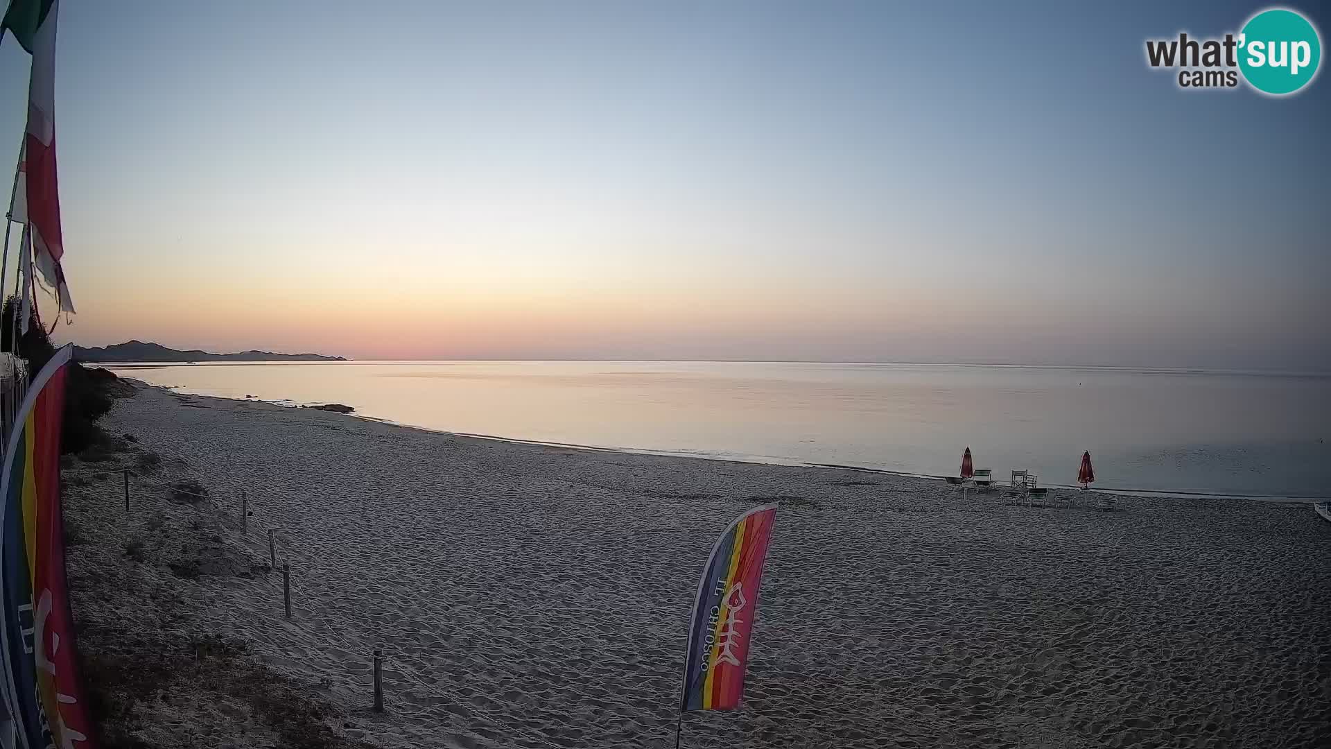 Webcam Piscina Rei – Vista live da Costa Rei, Muravera