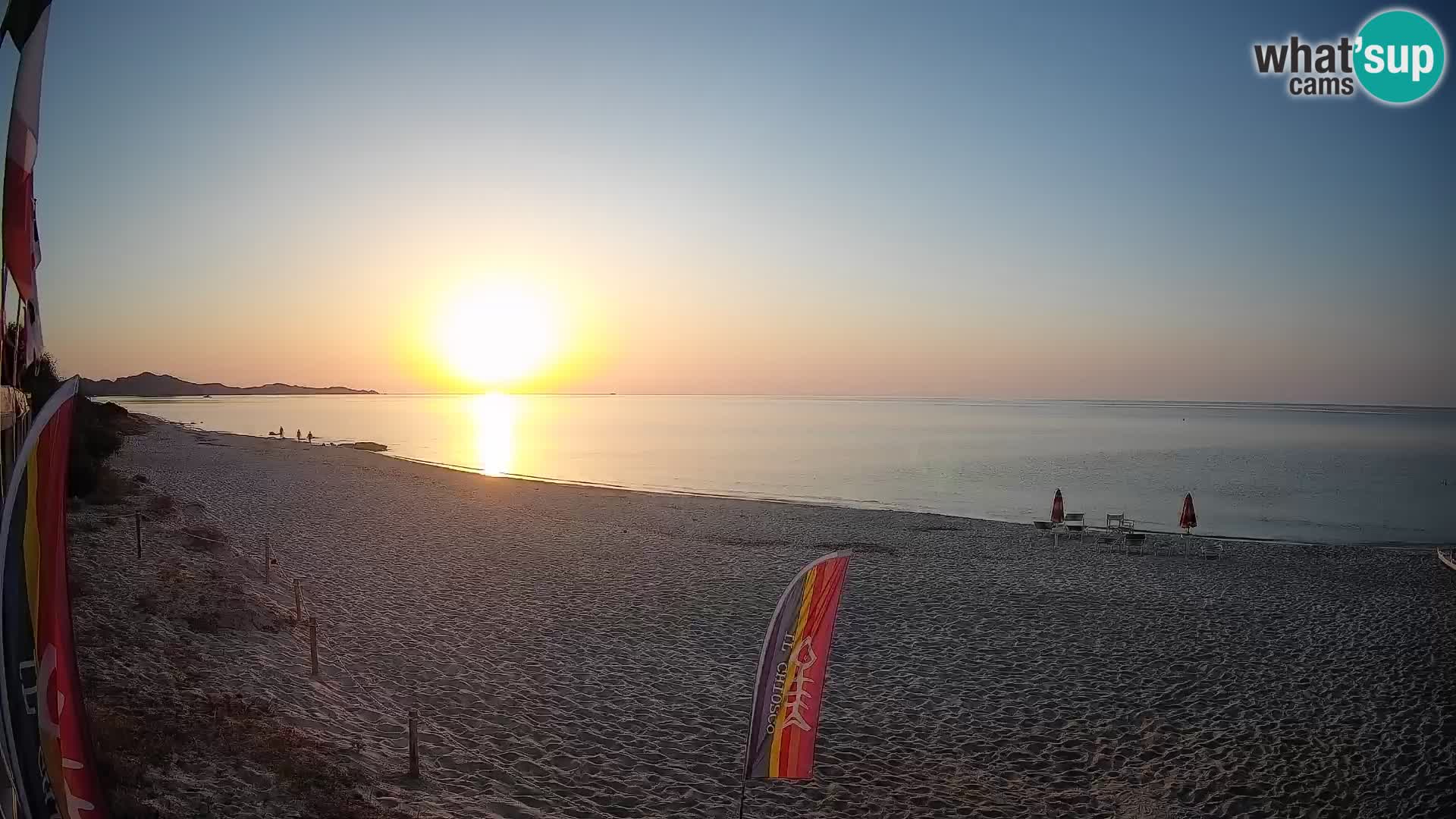 Webcam Piscina Rei – Vista live da Costa Rei, Muravera