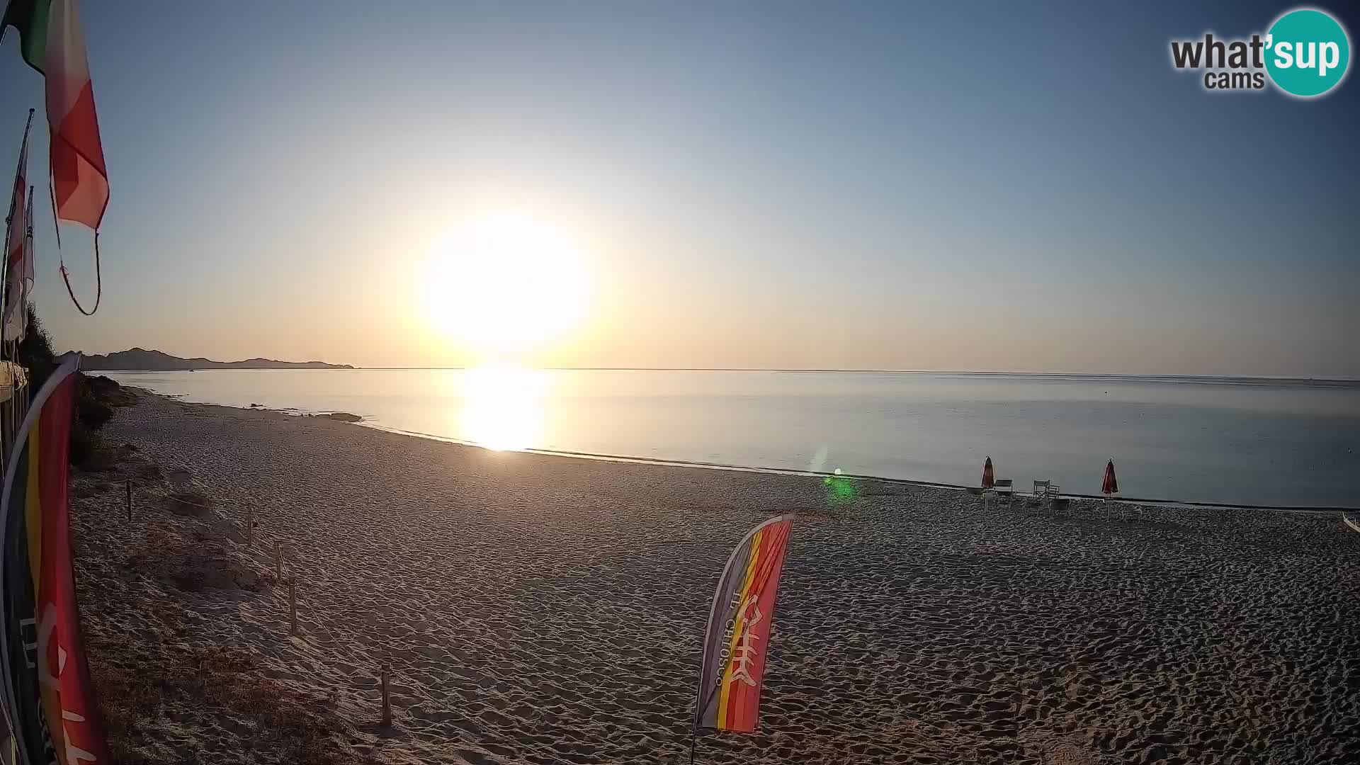 Webcam Piscina Rei – Vista en directo desde Costa Rei, Muravera