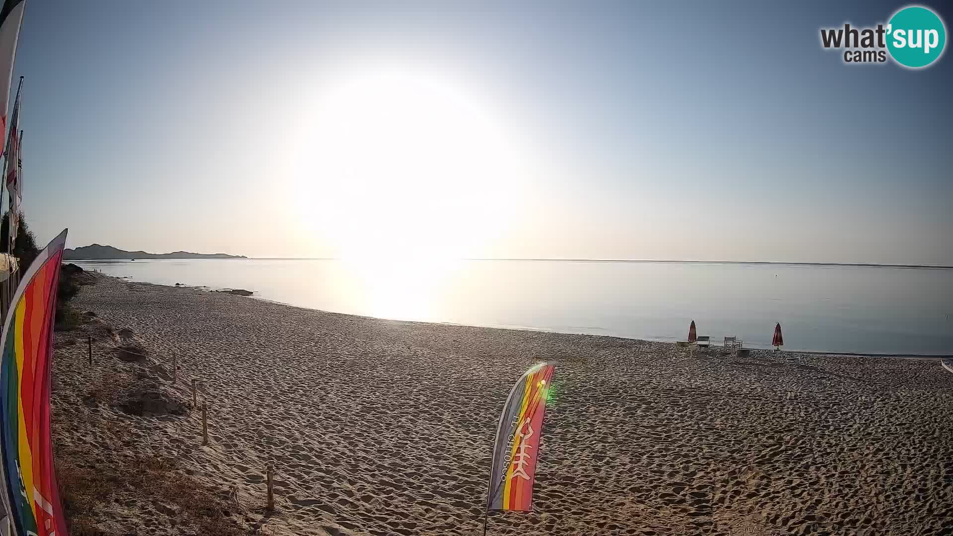 Webcam Piscina Rei – Vista live da Costa Rei, Muravera