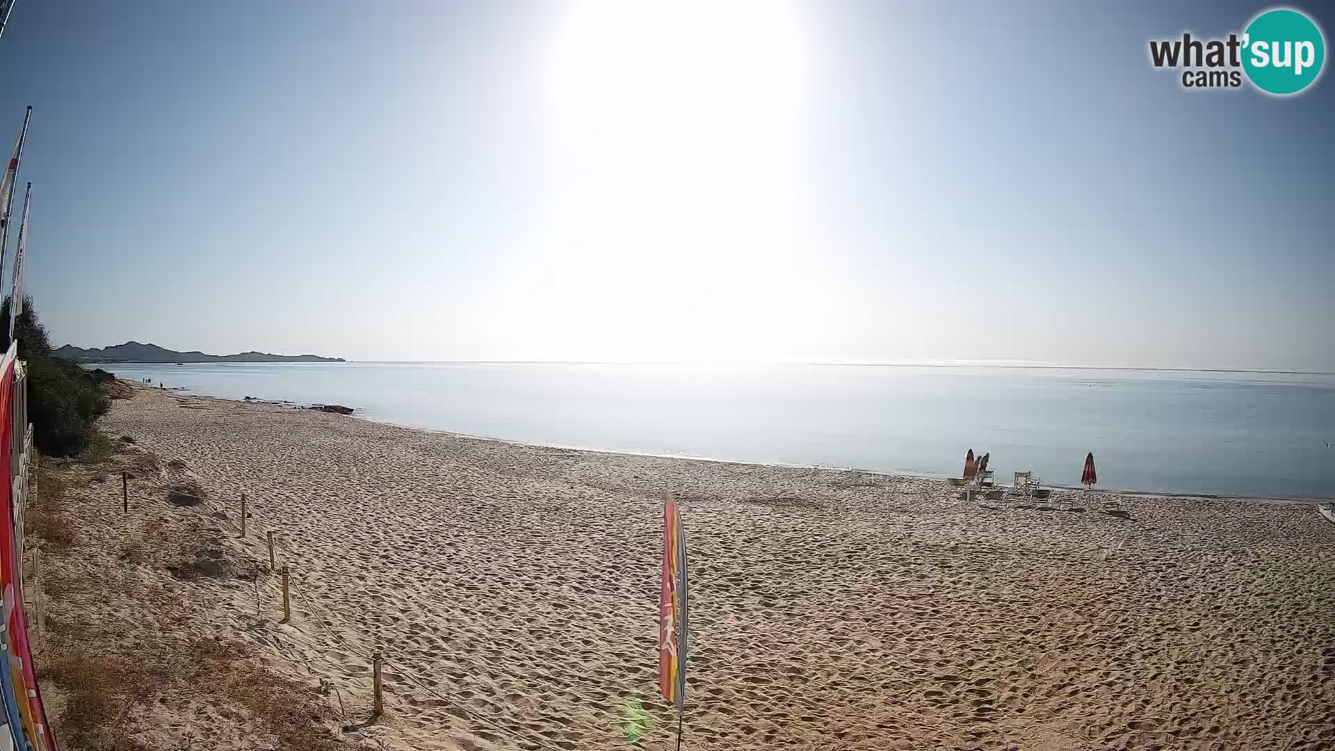 Webcam Piscina Rei – Vue en direct depuis Costa Rei, Muravera