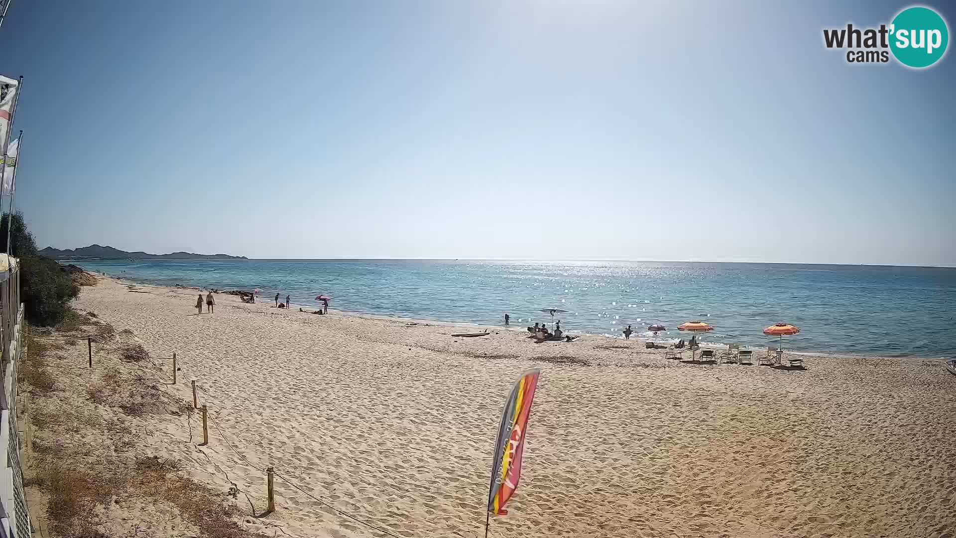 Webcam Piscina Rei – Vista en directo desde Costa Rei, Muravera