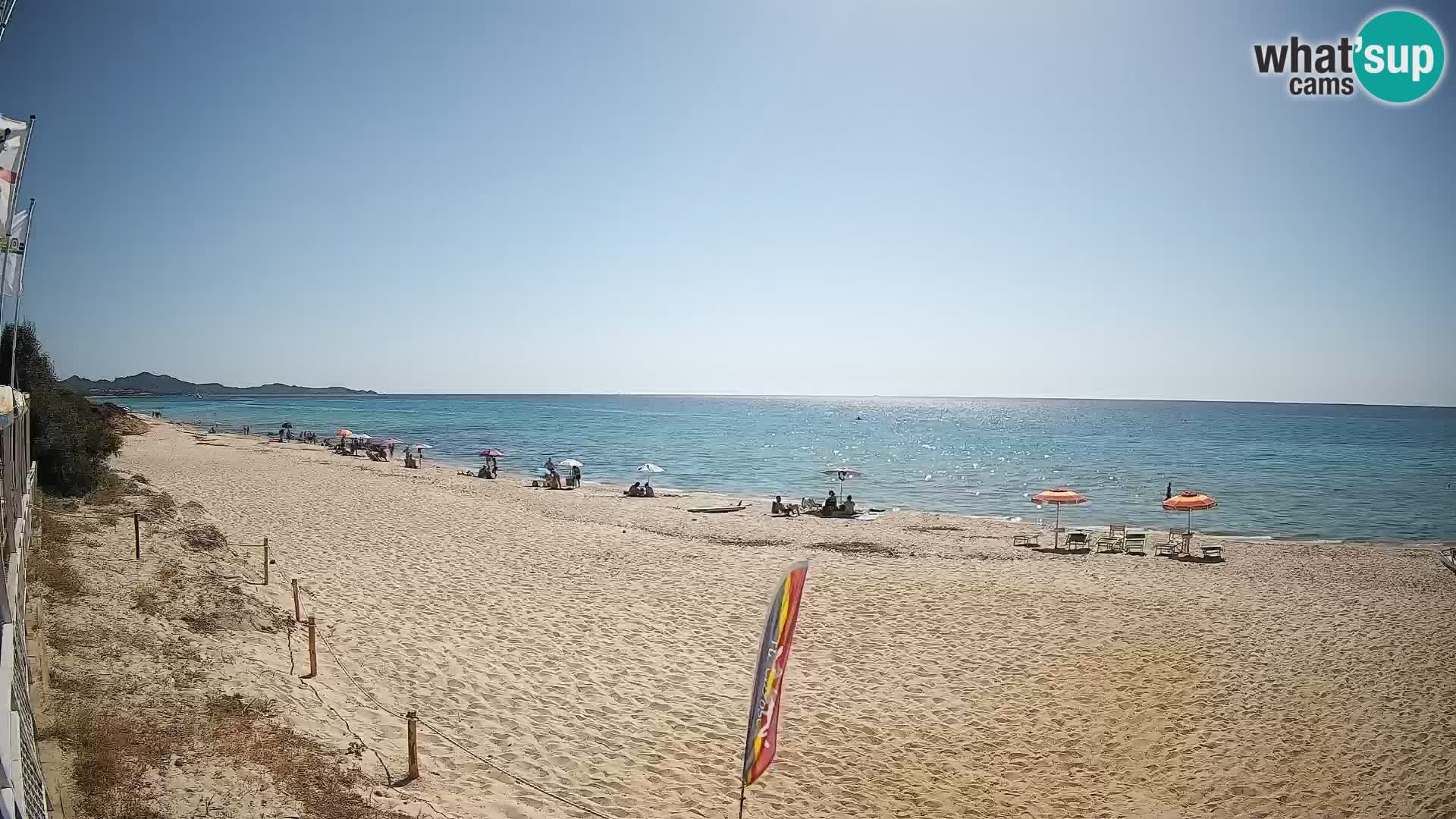 Webcam Piscina Rei – Vista en directo desde Costa Rei, Muravera