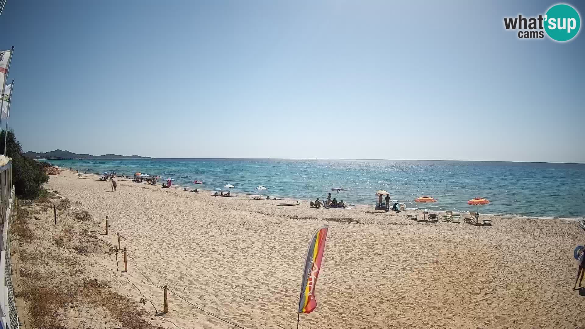 Web kamera Piscina Rei – Pogled uživo iz Costa Rei, Muravera