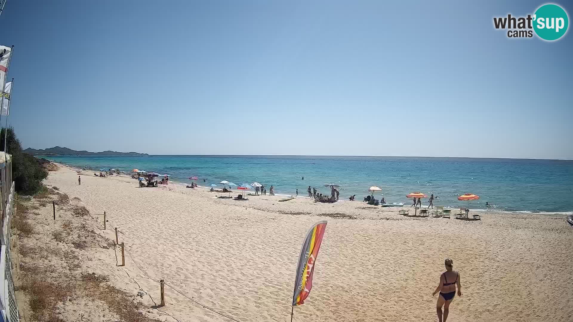 Webcam Piscina Rei – Vista en directo desde Costa Rei, Muravera