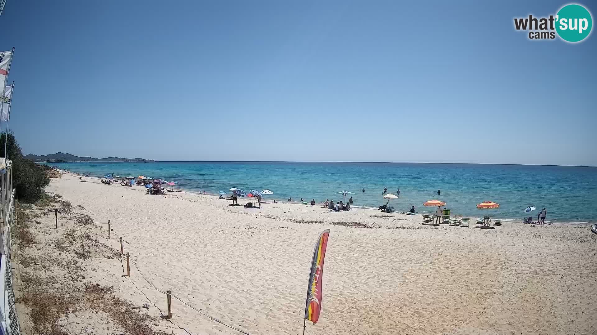 Webcam Piscina Rei – Liveblick auf Costa Rei in Muravera