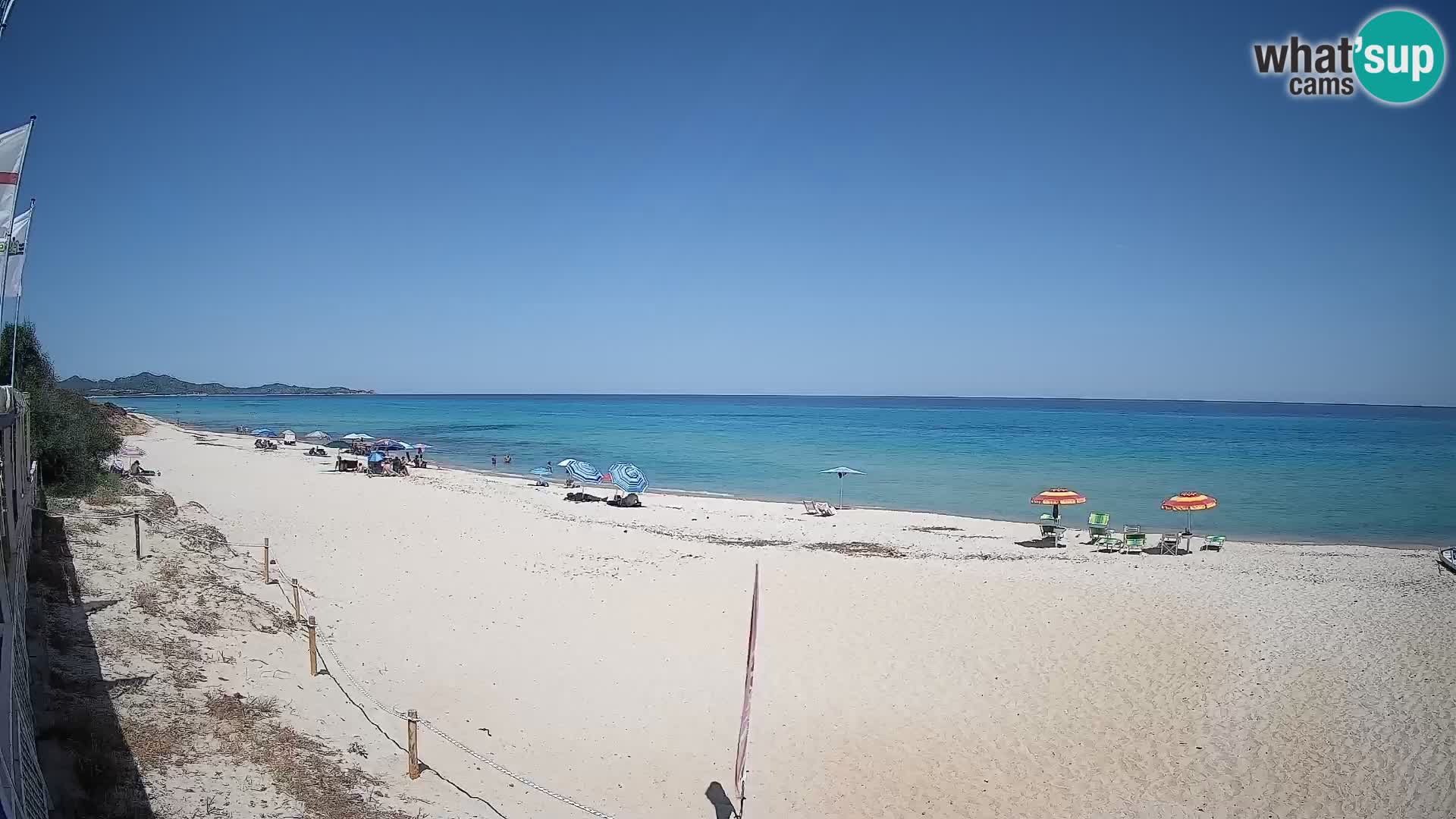 Webcam Piscina Rei – Liveblick auf Costa Rei in Muravera