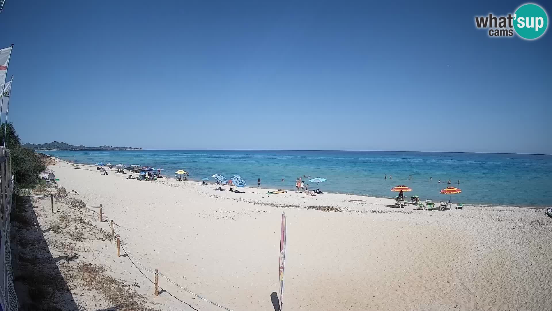 Webcam Piscina Rei – Liveblick auf Costa Rei in Muravera