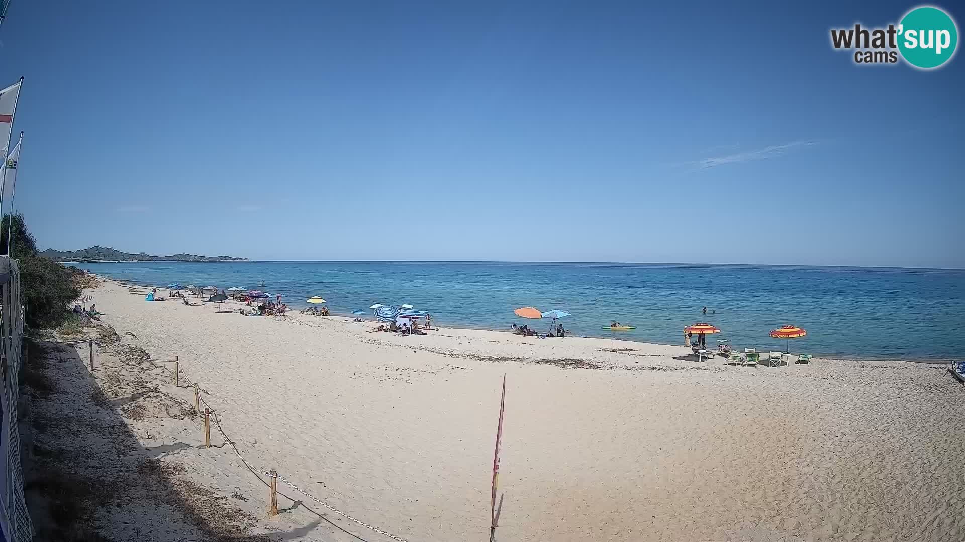Webcam Piscina Rei – Vista en directo desde Costa Rei, Muravera