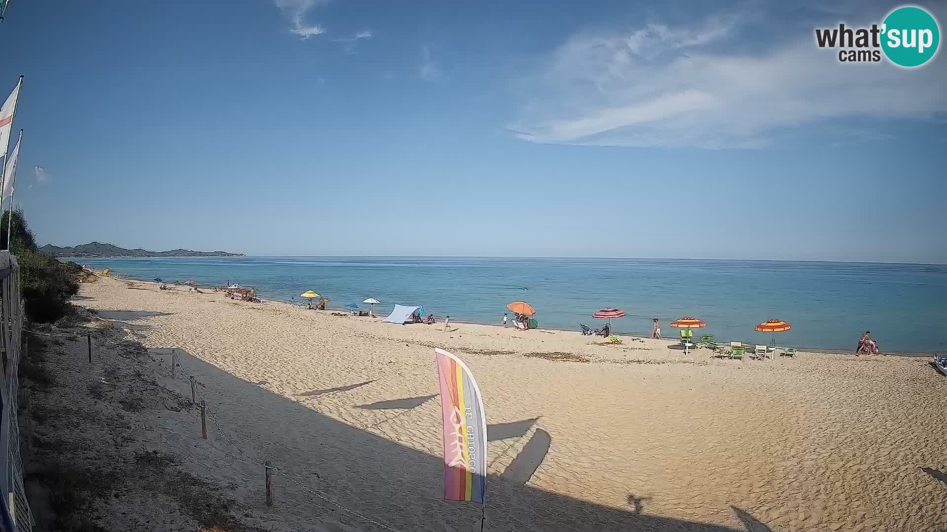 Web kamera Piscina Rei – Pogled uživo iz Costa Rei, Muravera