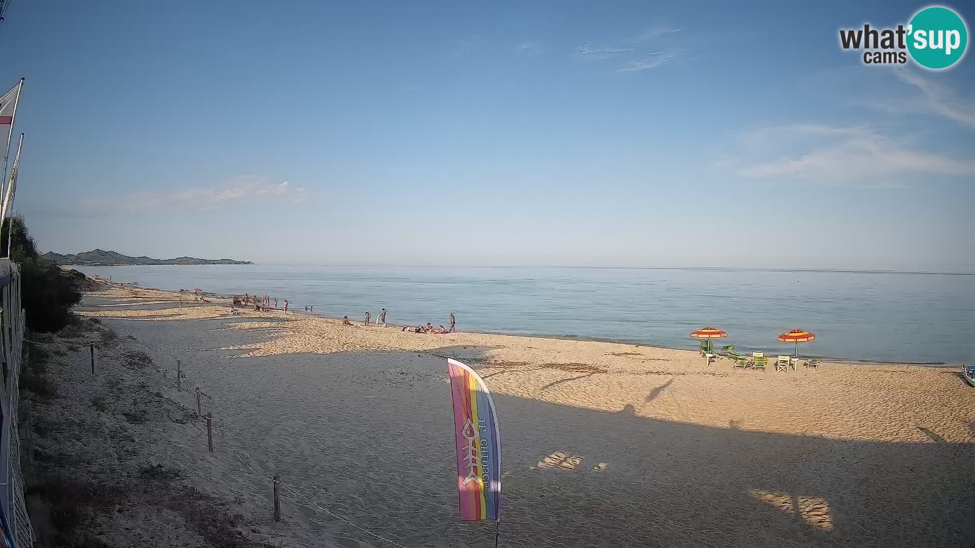 Webcam Piscina Rei – Liveblick auf Costa Rei in Muravera