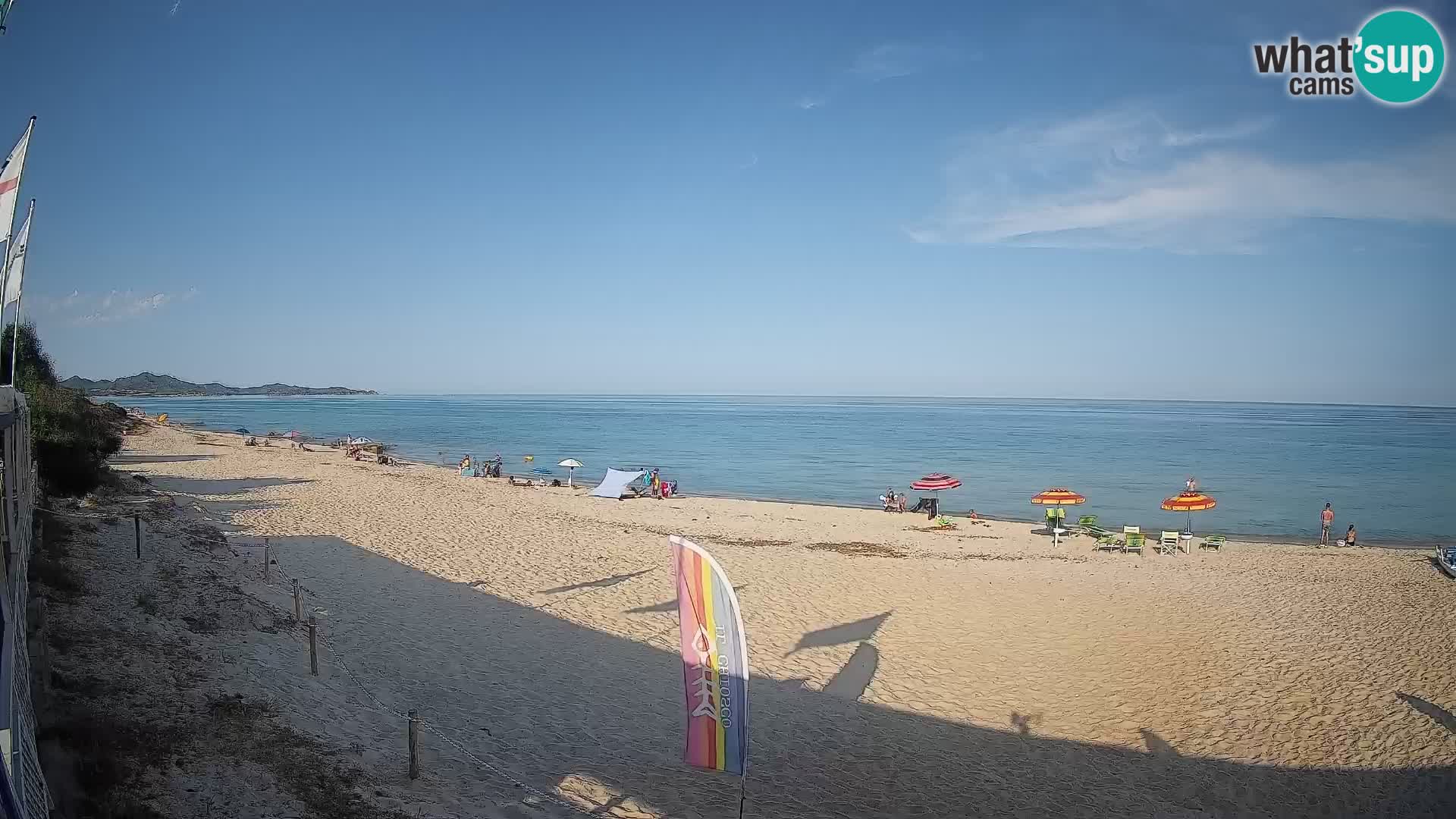 Web kamera Piscina Rei – Pogled uživo iz Costa Rei, Muravera
