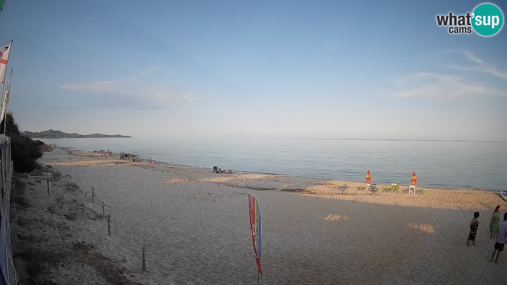 Webcam Piscina Rei – Vista live da Costa Rei, Muravera