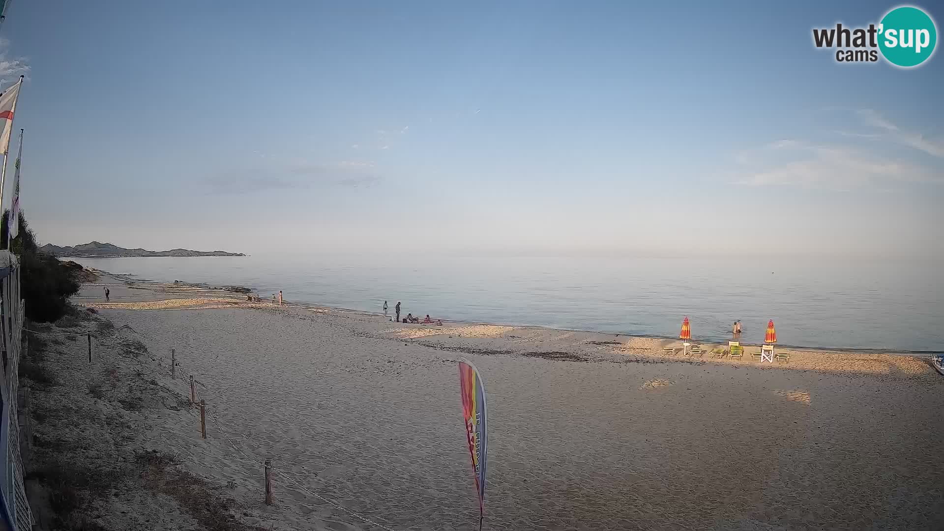 Web kamera Piscina Rei – Pogled uživo iz Costa Rei, Muravera