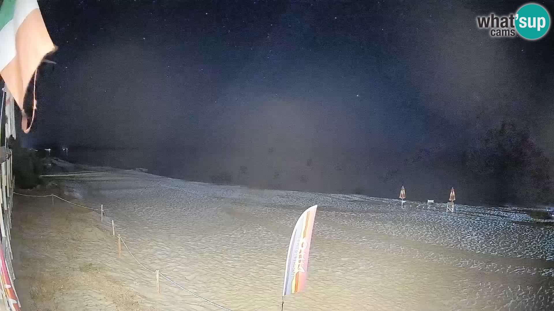 Webcam Piscina Rei – Vista live da Costa Rei, Muravera