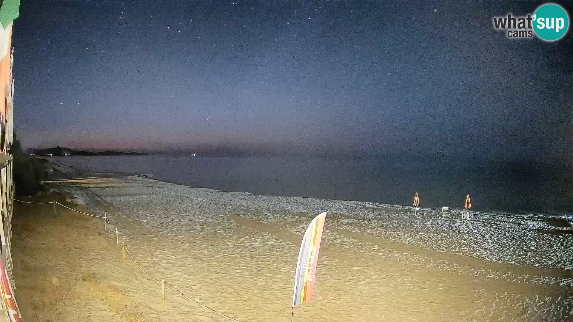 Webcam Piscina Rei – Vista live da Costa Rei, Muravera