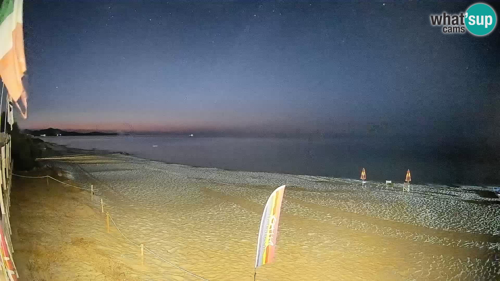 Webcam Piscina Rei – Vista live da Costa Rei, Muravera