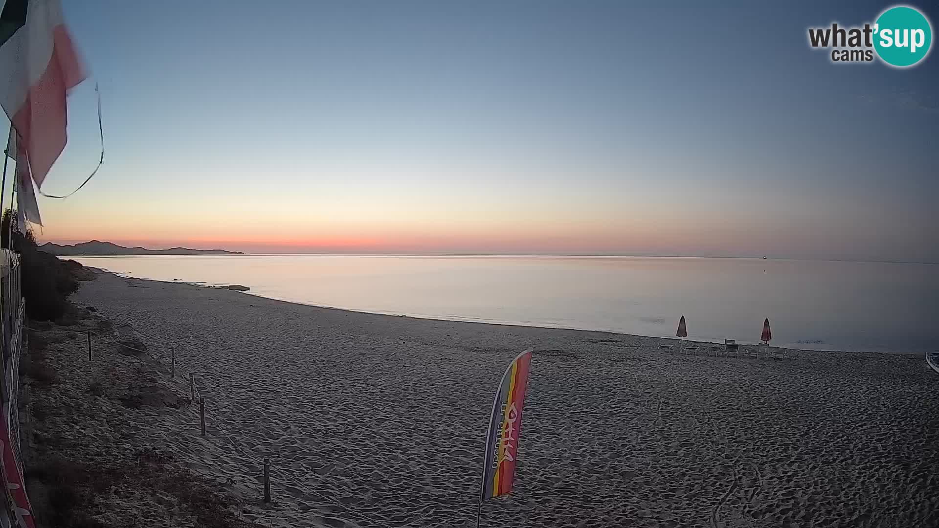 Webcam Piscina Rei – Vista en directo desde Costa Rei, Muravera