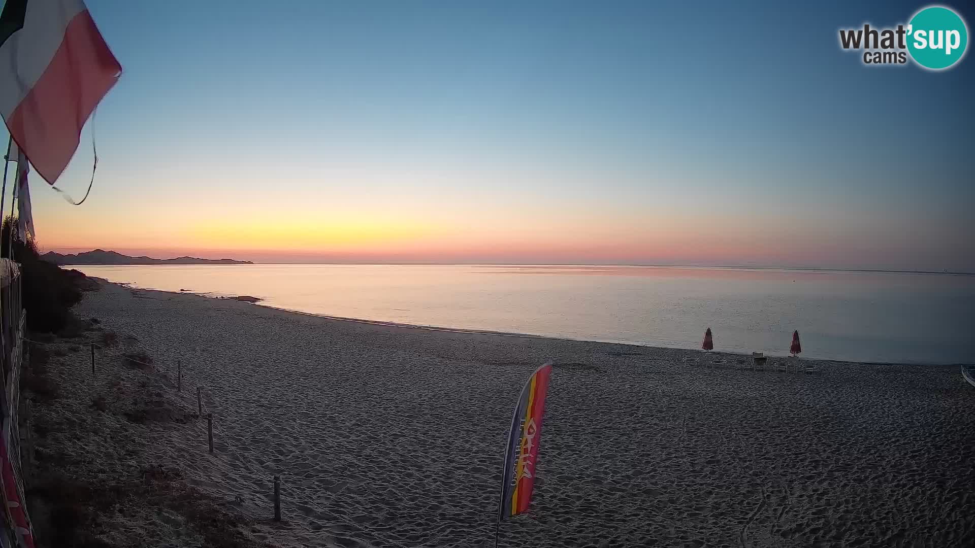 Webcam Piscina Rei – Vue en direct depuis Costa Rei, Muravera