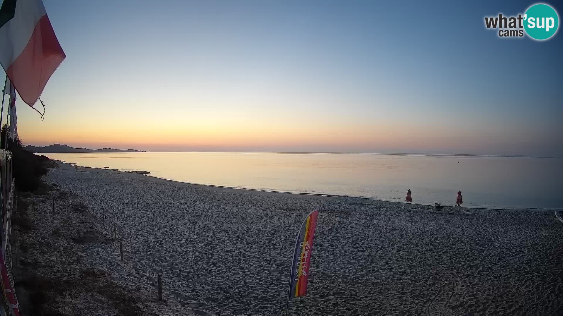 Webcam Piscina Rei – Vista en directo desde Costa Rei, Muravera