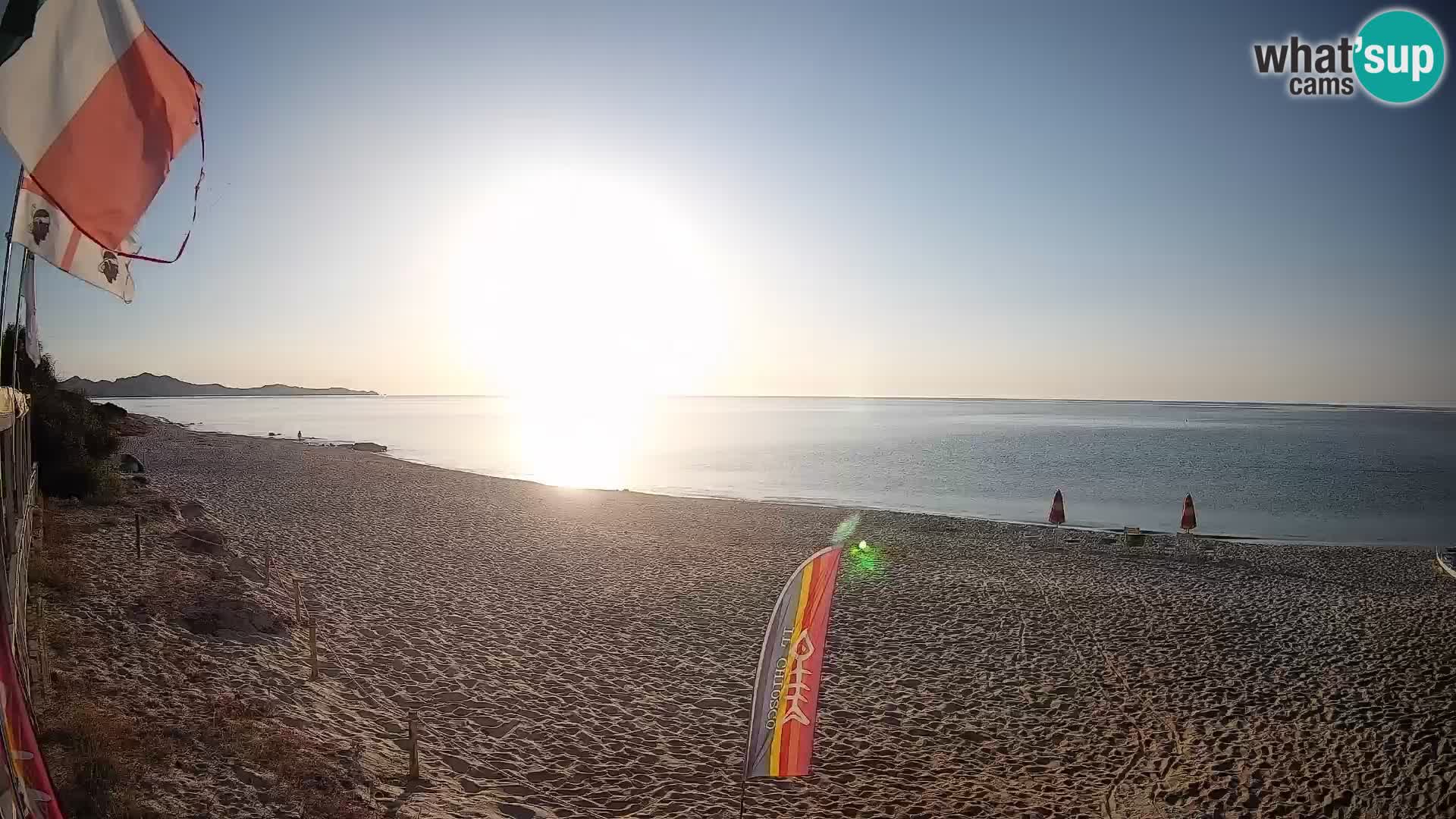 Webcam Piscina Rei – Vista en directo desde Costa Rei, Muravera