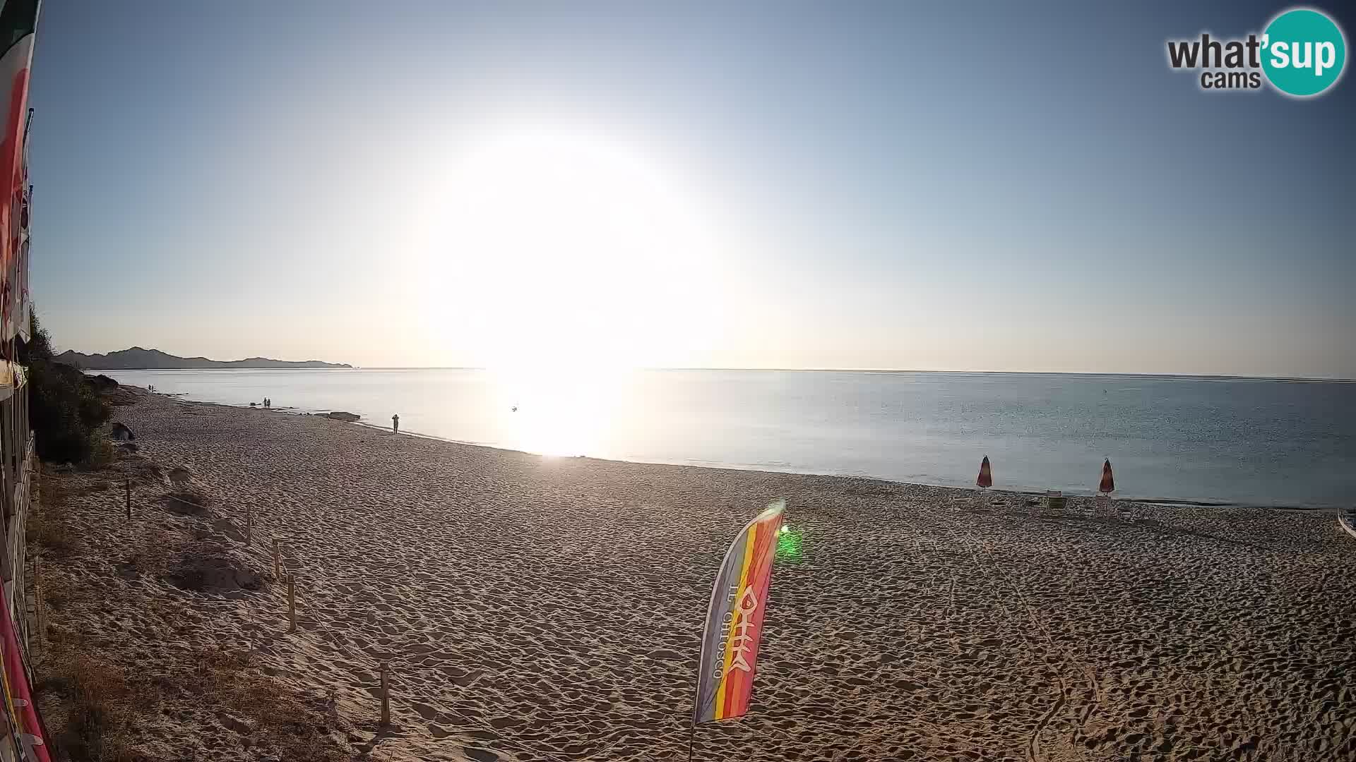 Webcam Piscina Rei – Vista live da Costa Rei, Muravera