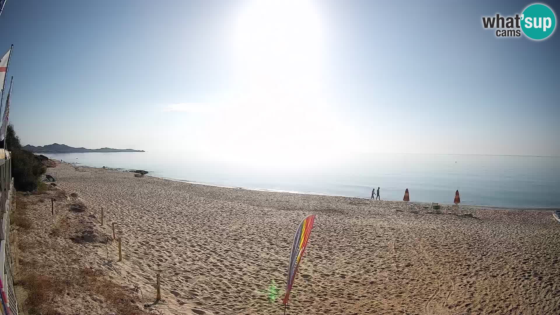 Webcam Piscina Rei – Vista live da Costa Rei, Muravera