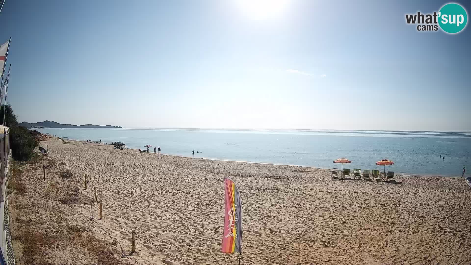 Webcam Piscina Rei – Vista en directo desde Costa Rei, Muravera