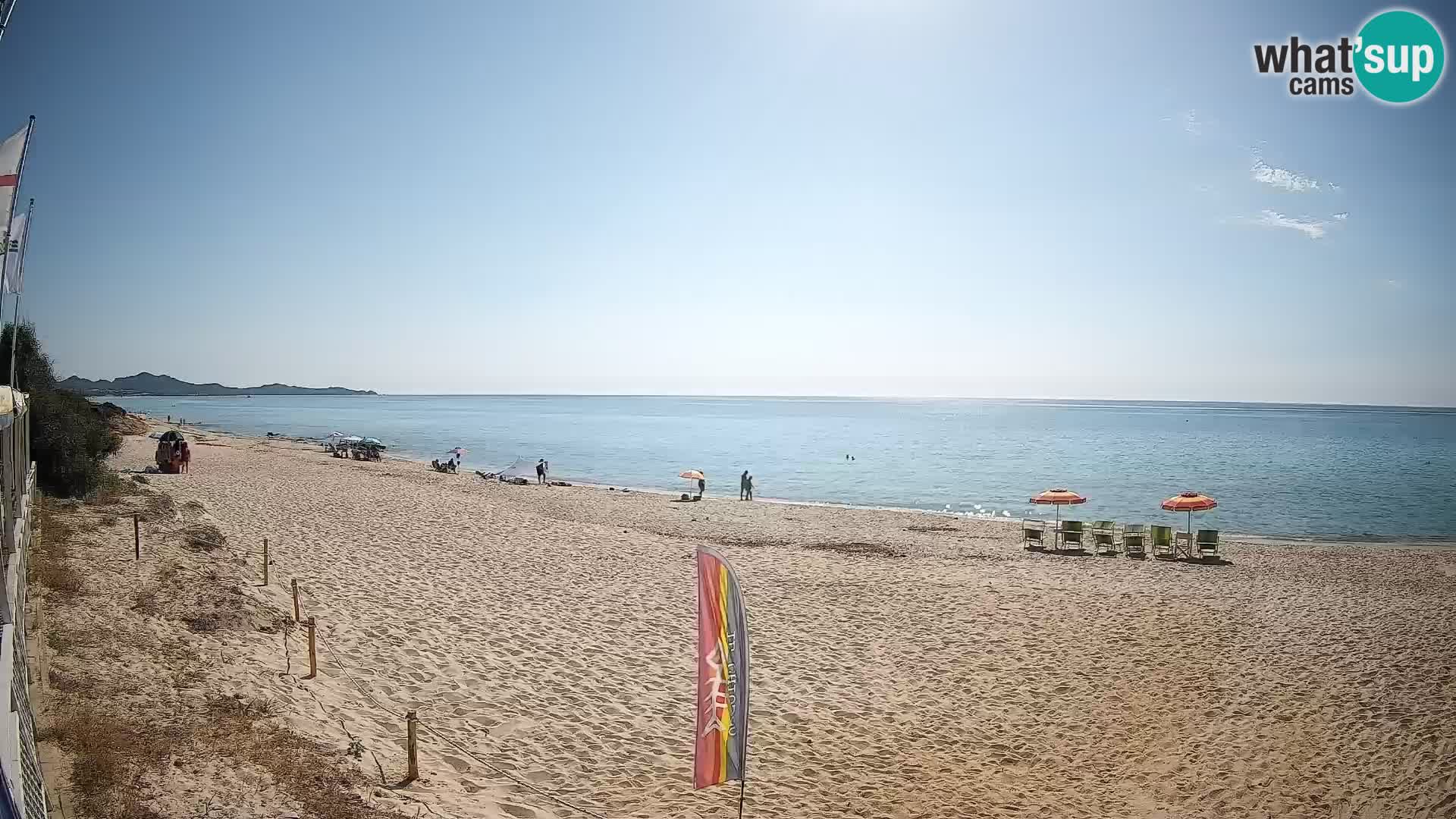 Webcam Piscina Rei – Vista live da Costa Rei, Muravera