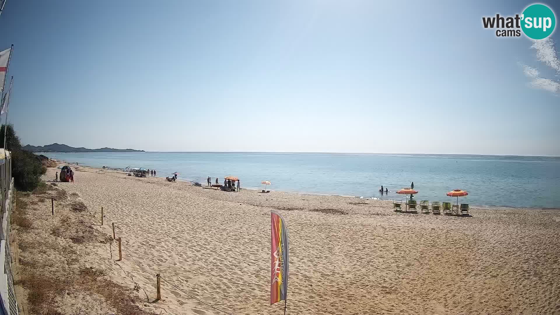 Webcam Piscina Rei – Vista live da Costa Rei, Muravera