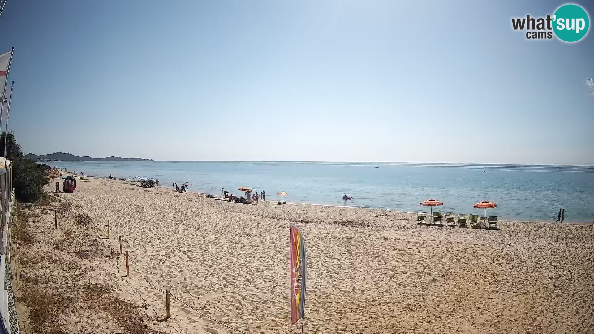 Webcam Piscina Rei – Vista live da Costa Rei, Muravera