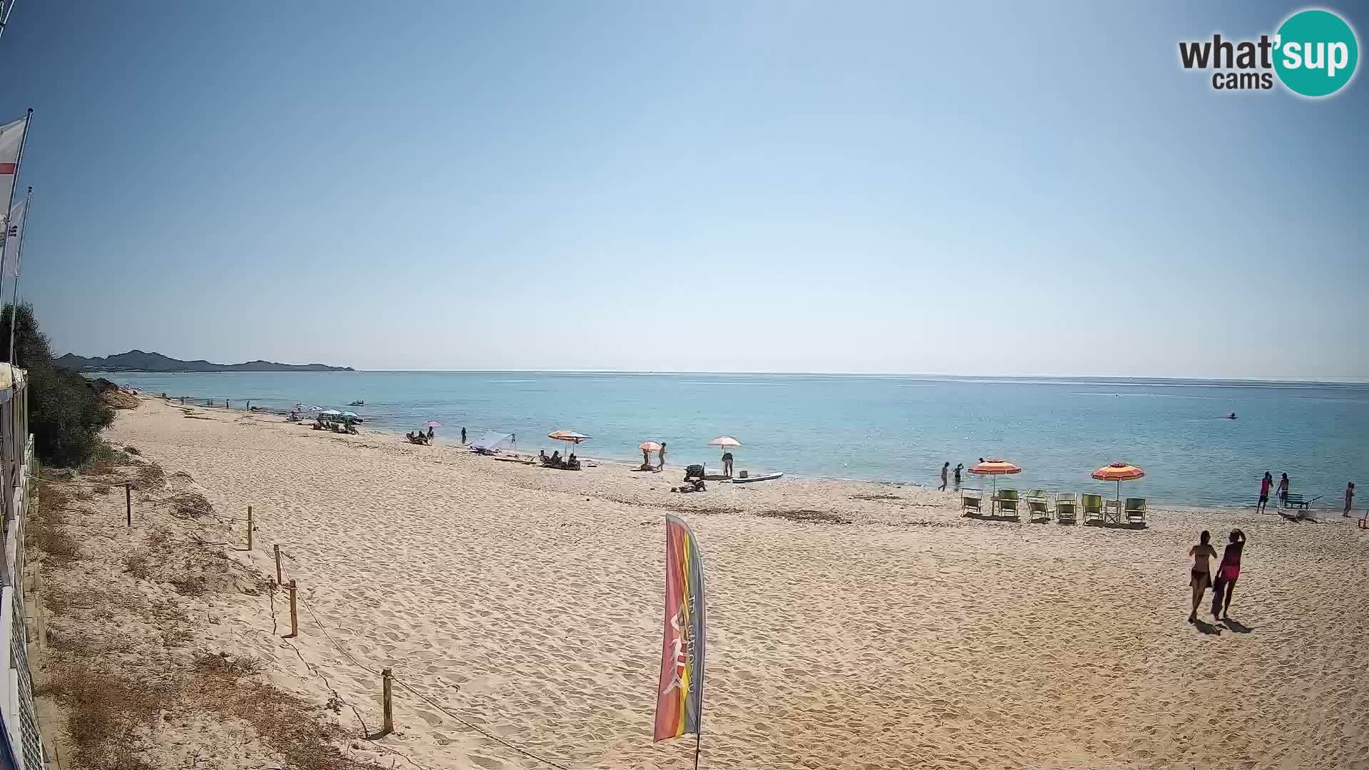 Webcam Piscina Rei – Vista en directo desde Costa Rei, Muravera