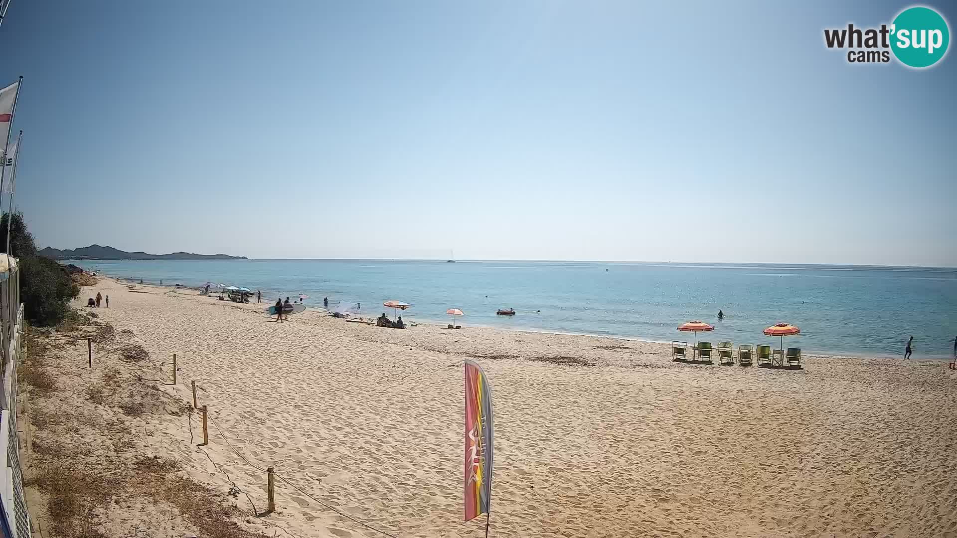 Webcam Piscina Rei – Vista en directo desde Costa Rei, Muravera