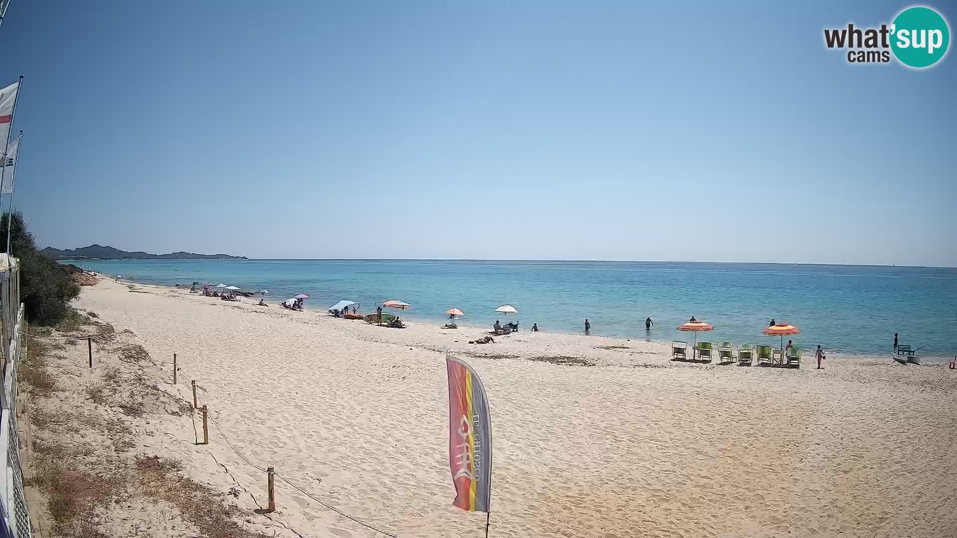Webcam Piscina Rei – Liveblick auf Costa Rei in Muravera
